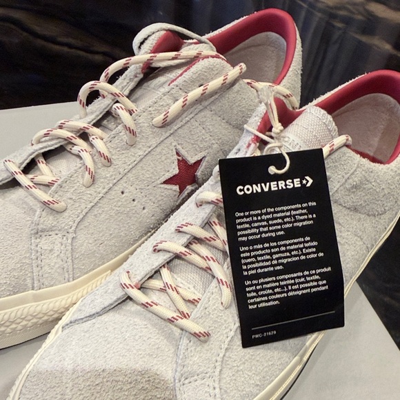 Converse Kids Sneakers - Red and White - Picture 5 of 5